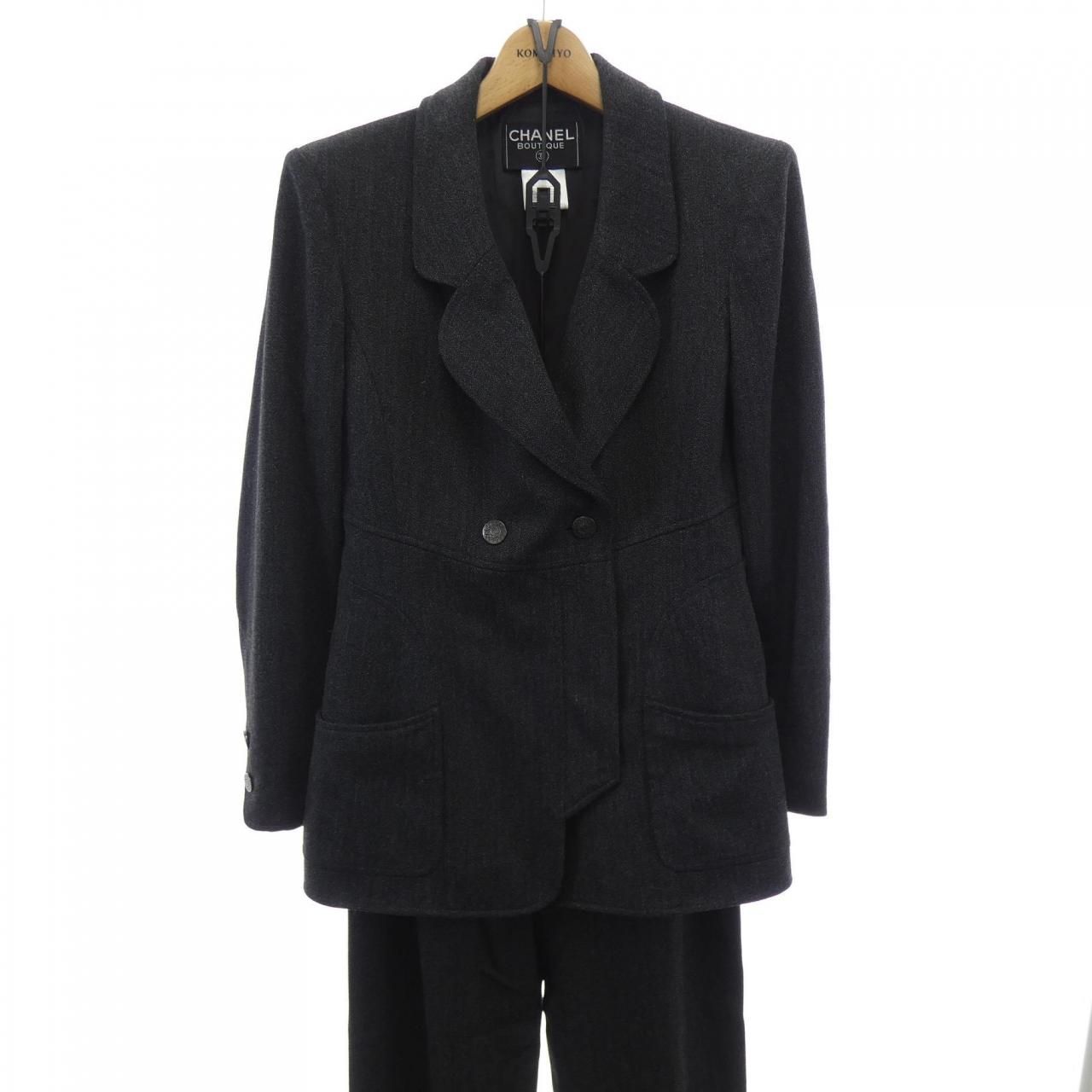 Chanel Vintage Suit Black