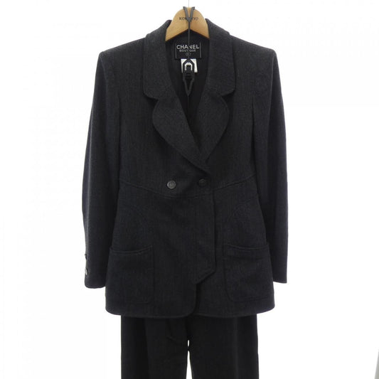 Chanel Vintage Suit Black