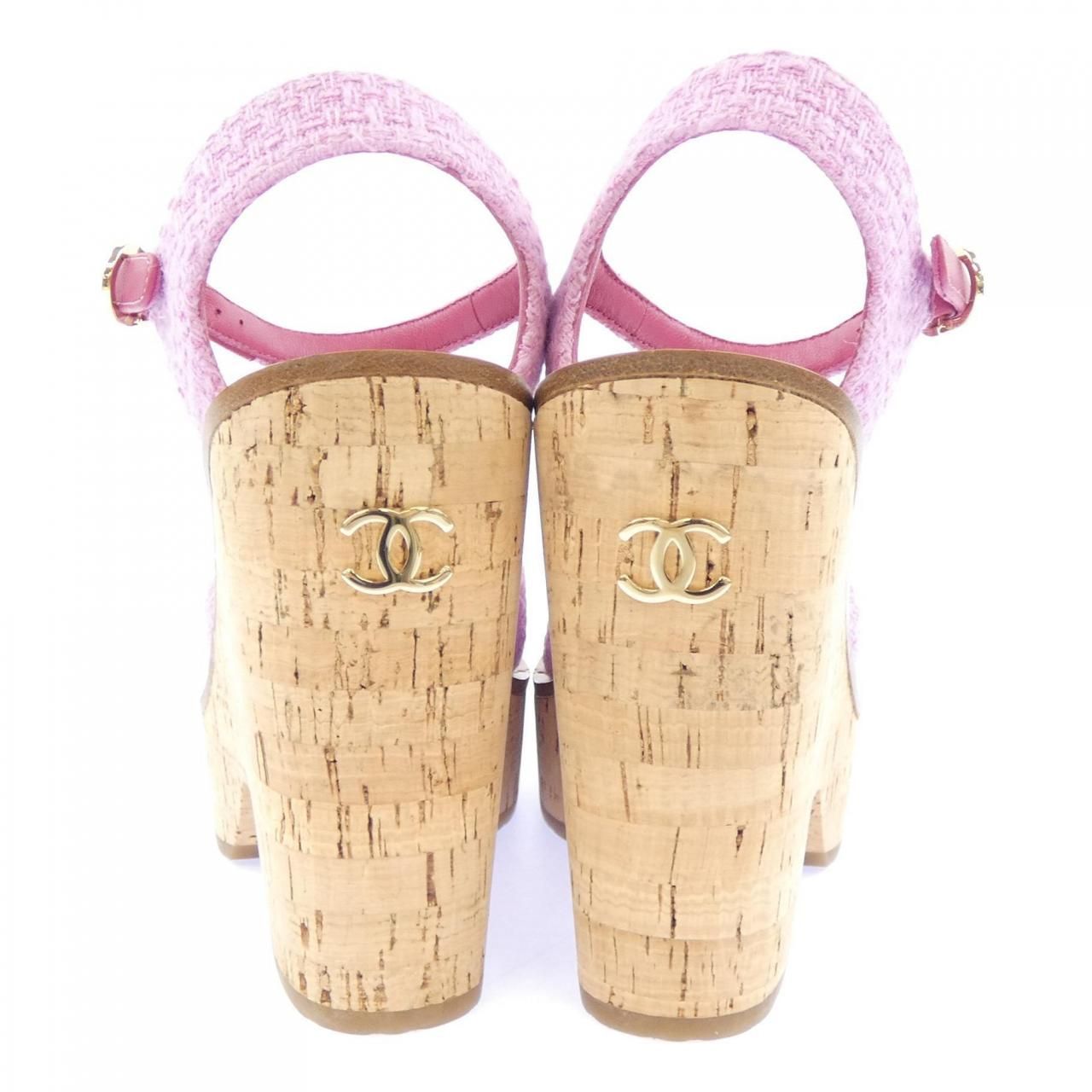Chanel Sandals Pink — view 5