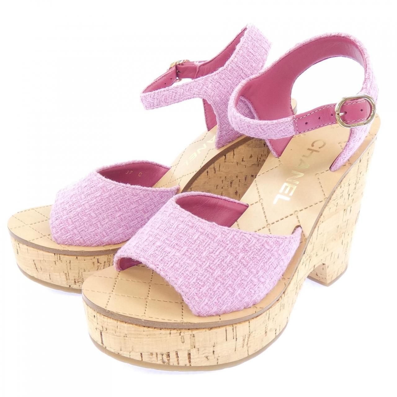 Chanel Sandals Pink — view 3