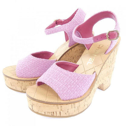 Chanel Sandals Pink — view 3