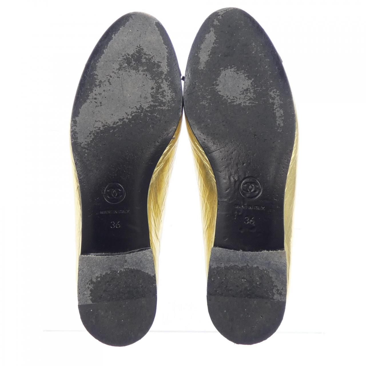 Chanel Flat Shoes Sneakers Black — view 4