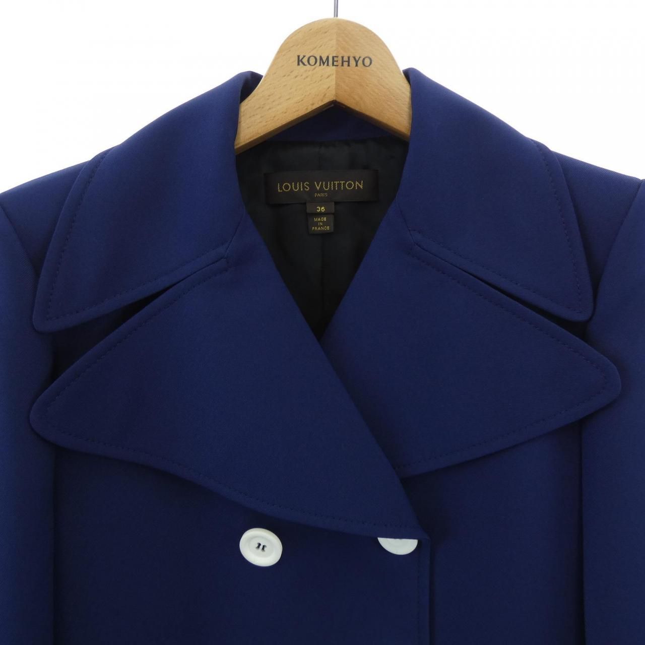 Louis Vuitton Coat Navy — view 5