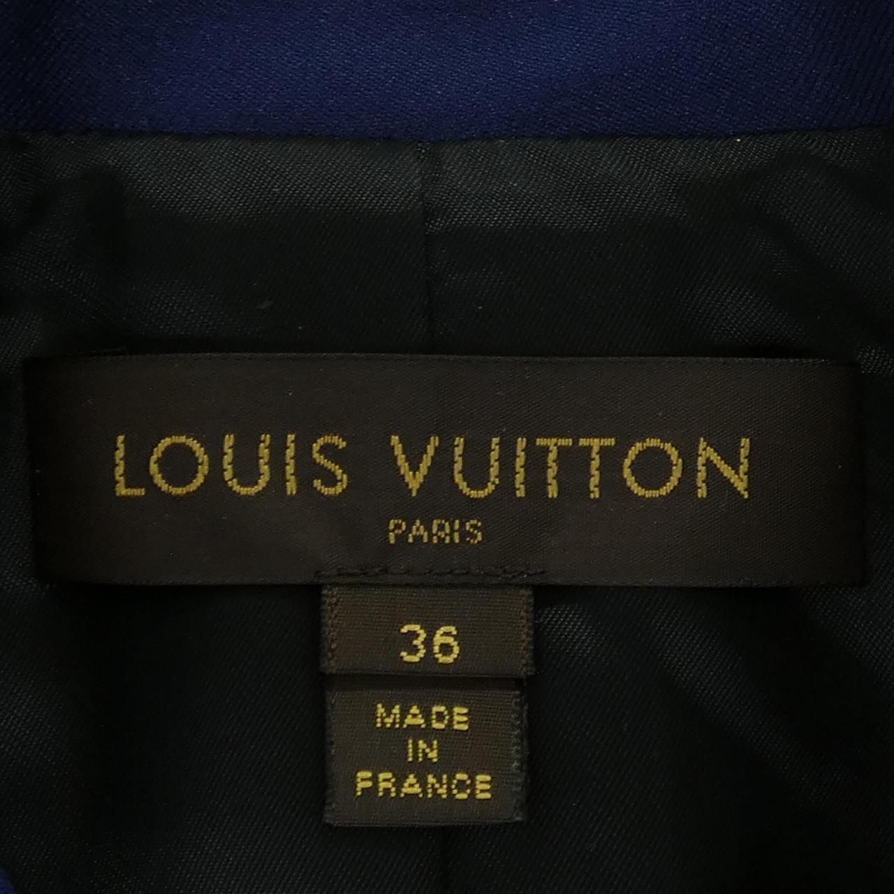 Louis Vuitton Coat Navy — view 4
