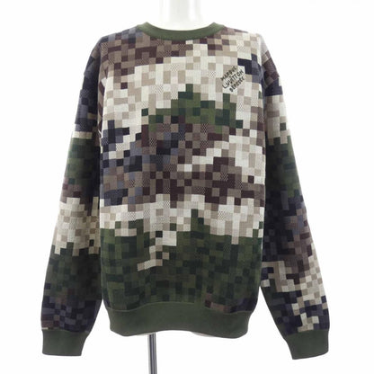 Louis Vuitton Camouflage Cotton Pullover Knit Sweater