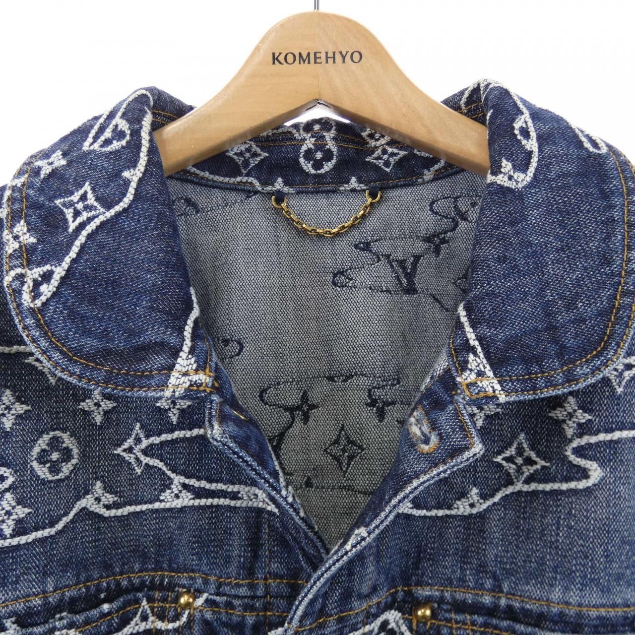 Louis Vuitton Monogram Denim Workwear Jacket — view 5