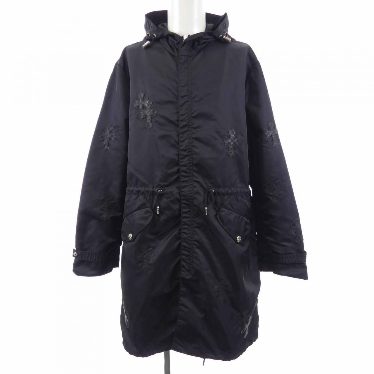 Chrome Hearts Puddles Cemetery Cross Coat