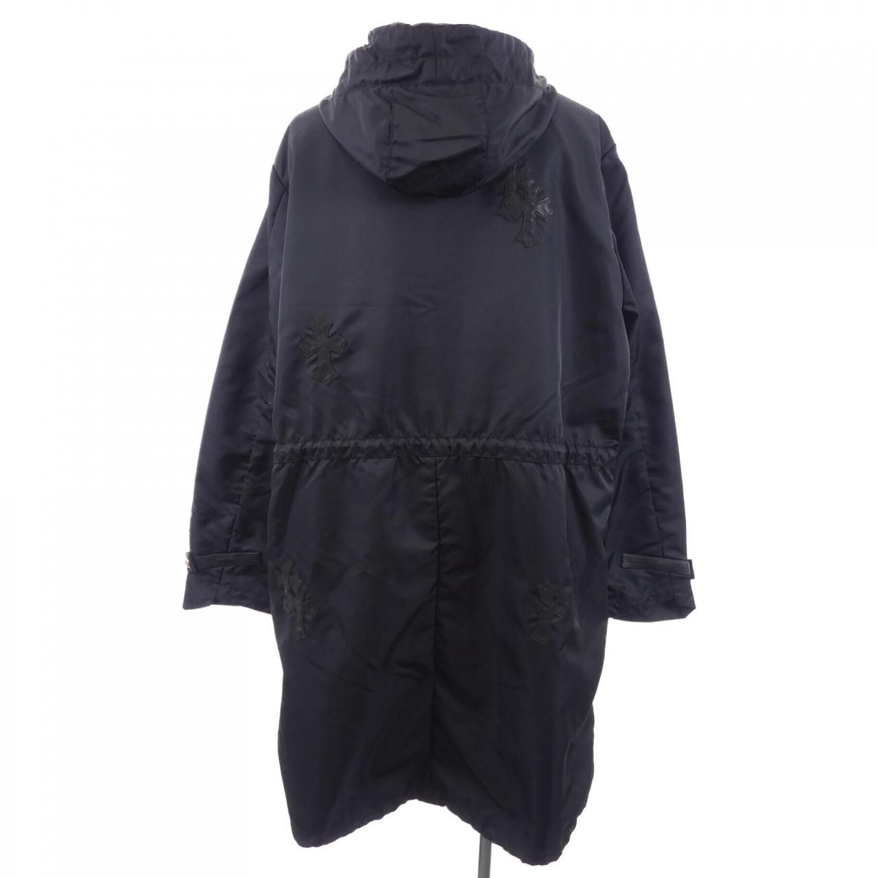 Chrome Hearts Puddles Cemetery Cross Coat — view 2