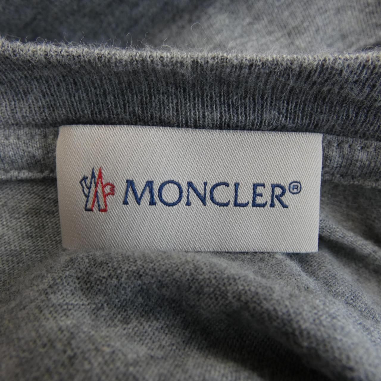 Moncler T-Shirt Gray — view 4
