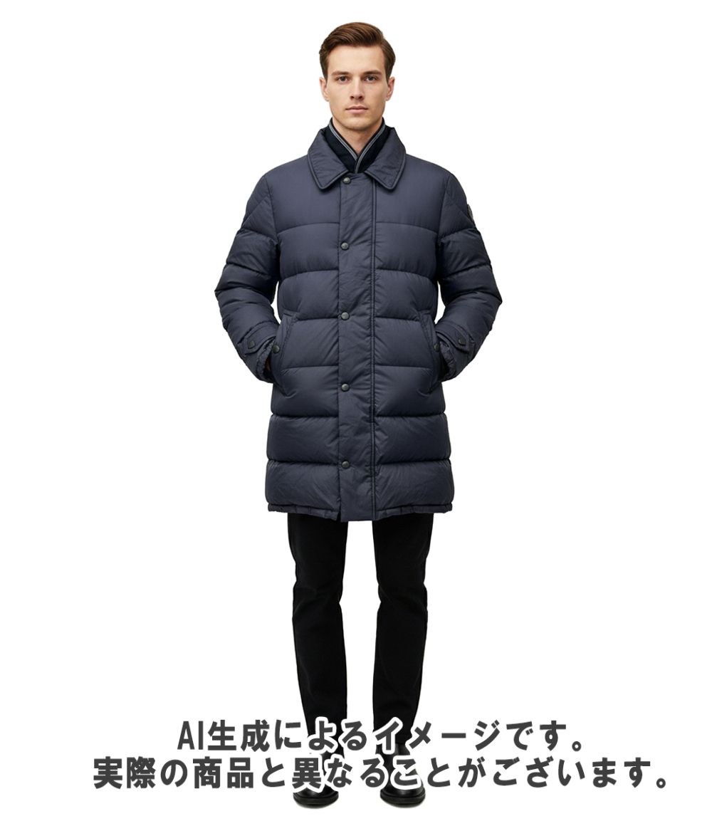 Moncler Down Jacket Coat Double Zip Snap Button Hooded 0 — view 8