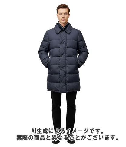Moncler Down Jacket Coat Double Zip Snap Button Hooded 0 — view 8