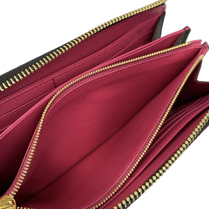 Louis Vuitton Wallet Cuillon Portefeuille Comet Noir Leather — view 4