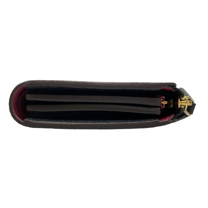 Louis Vuitton Wallet Cuillon Portefeuille Comet Noir Leather — view 9
