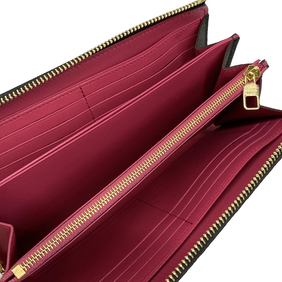 Louis Vuitton Wallet Cuillon Portefeuille Comet Noir Leather — view 3