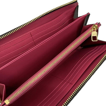 Louis Vuitton Wallet Cuillon Portefeuille Comet Noir Leather — view 3