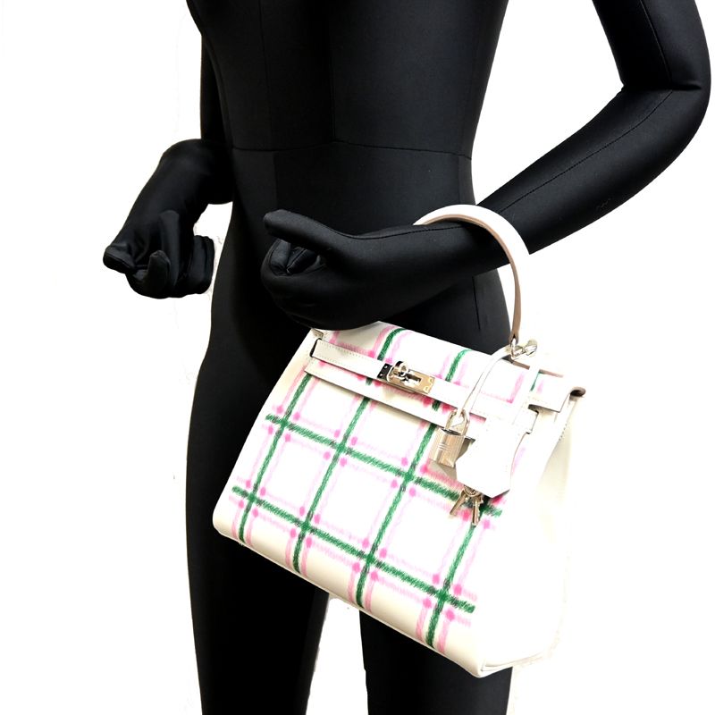 Hermes Handbag Silver — view 7