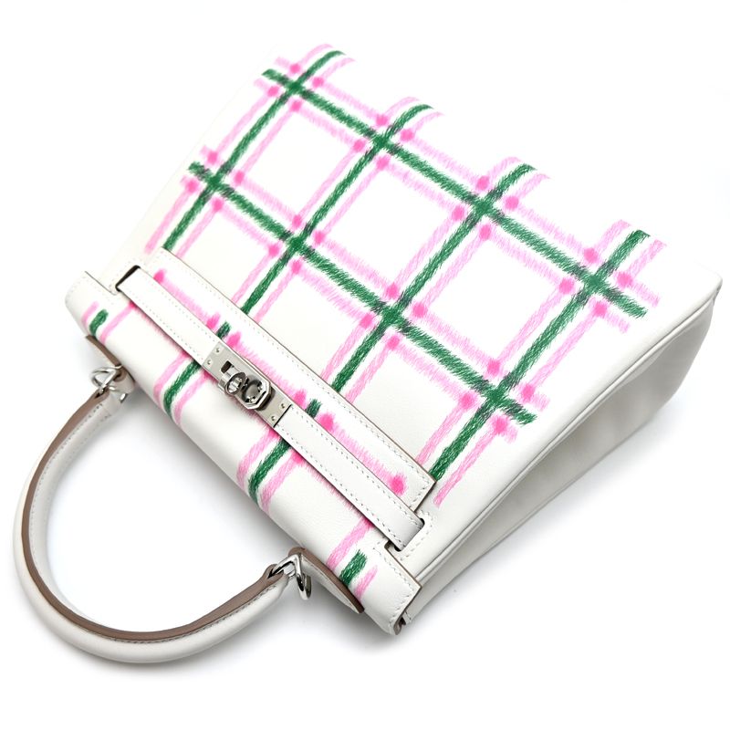 Hermes Handbag Silver — view 3