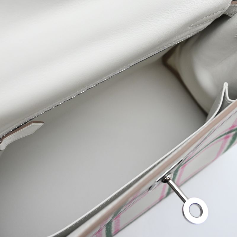 Hermes Handbag Silver — view 6