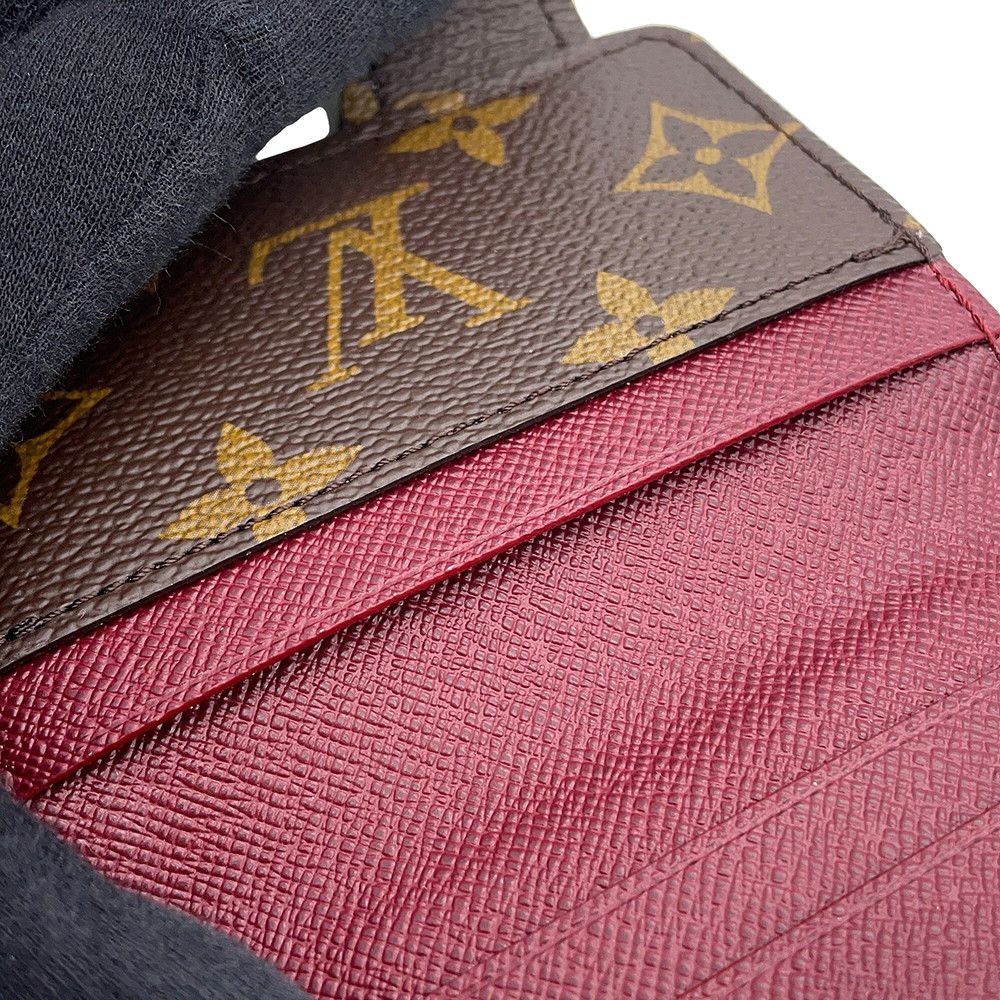 Louis Vuitton Card Case Monogram Pauket Purse Business Holder Cat — view 7