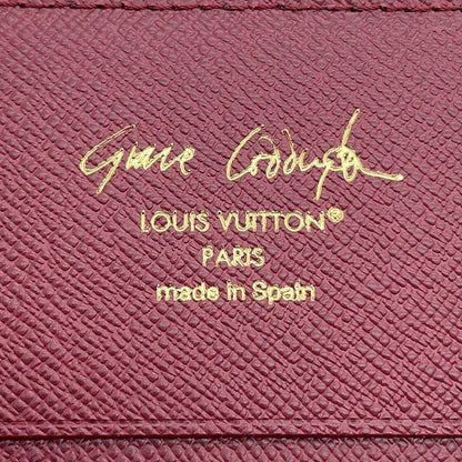 Louis Vuitton Card Case Monogram Pauket Purse Business Holder Cat — view 8