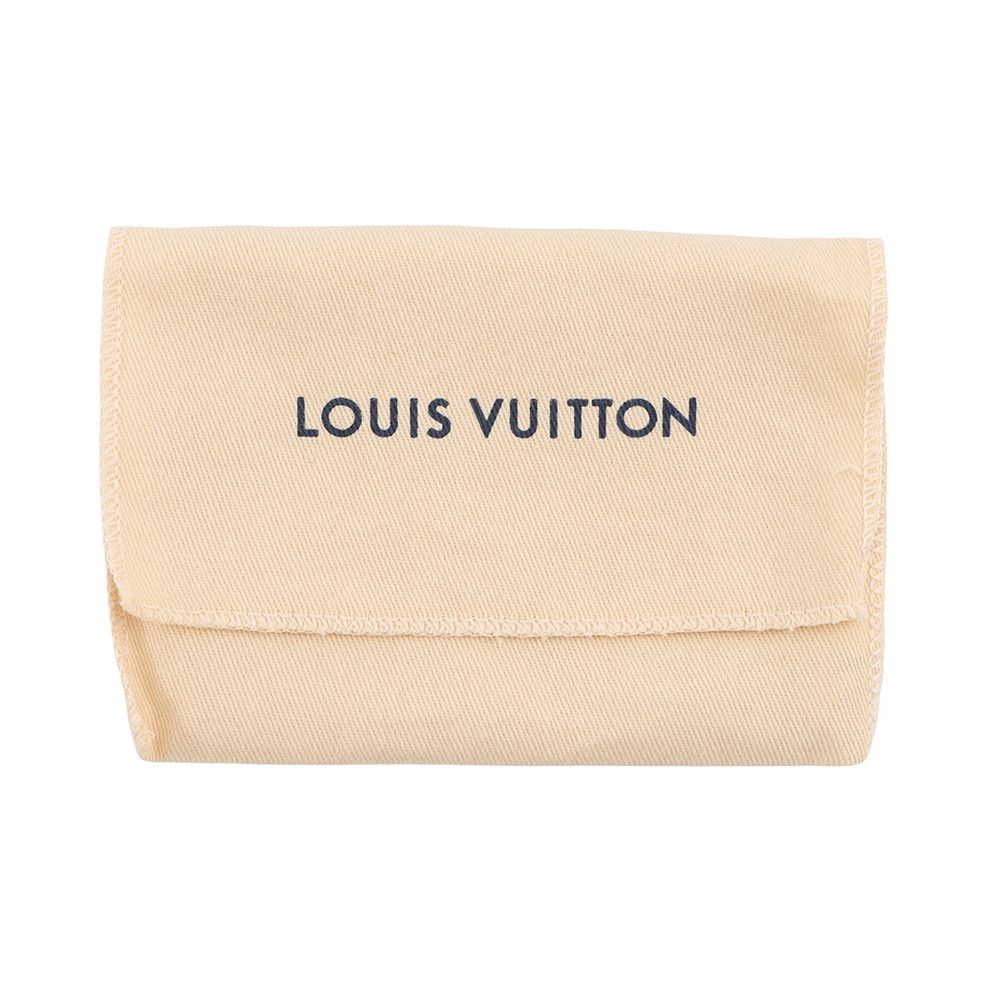 Louis Vuitton Card Case Monogram Pauket Purse Business Holder Cat — view 9