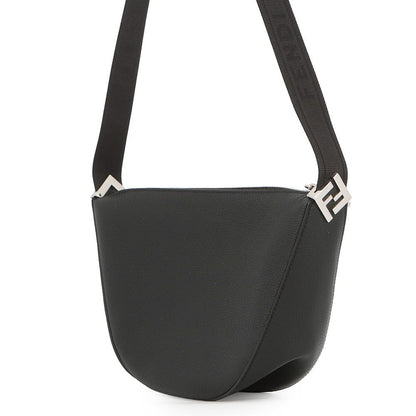 Fendi Shoulder Bag Melon Small Leather Black — view 2