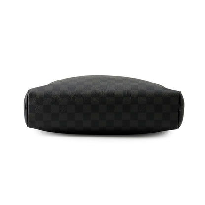 Louis Vuitton Shoulder Bag Damier Graphite Dayton MM Black — view 3