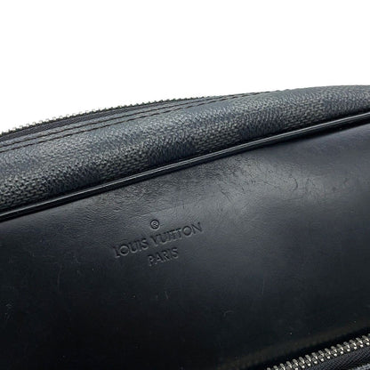 Louis Vuitton Shoulder Bag Damier Graphite Dayton MM Black — view 8