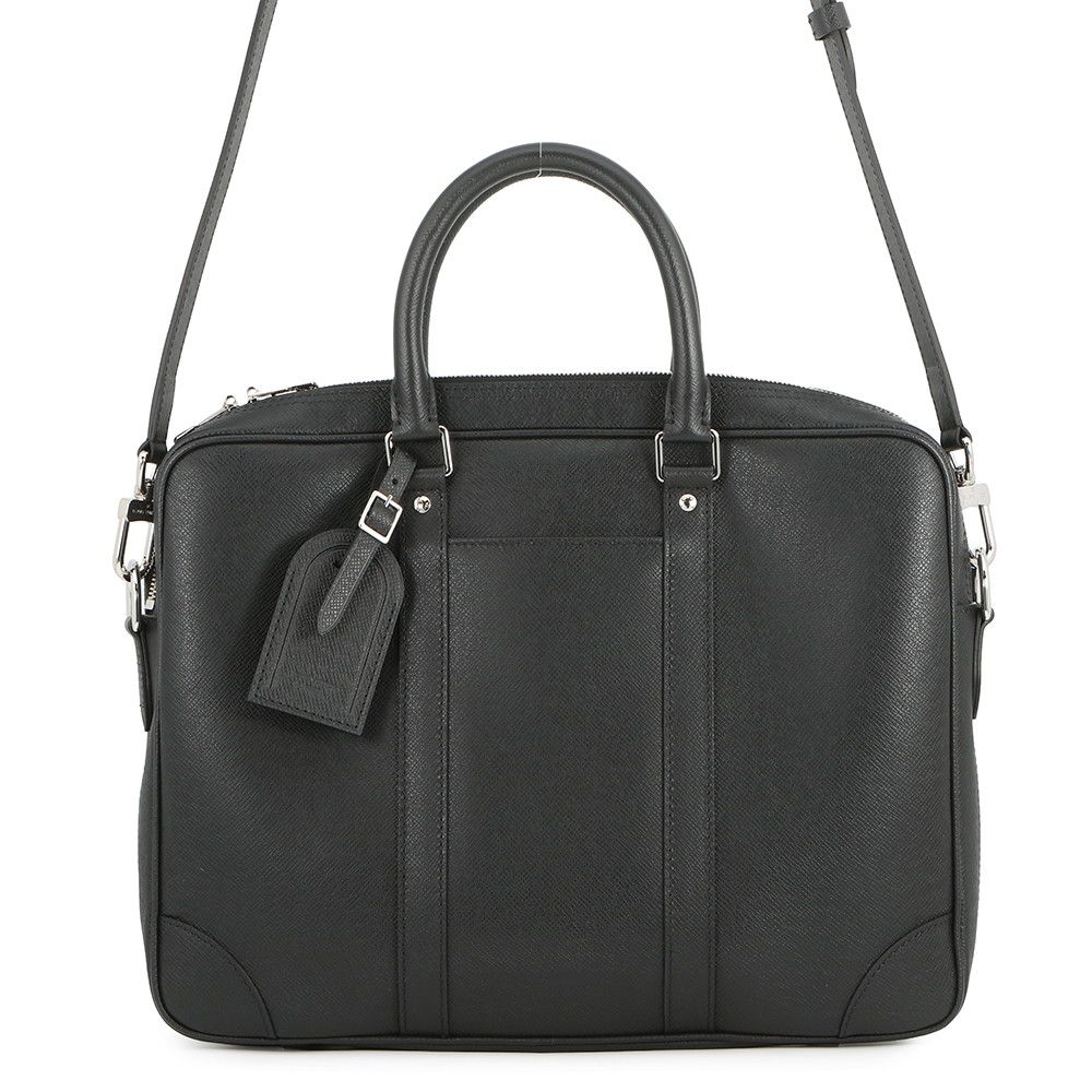 Louis Vuitton Business Taiga Porte Documents Voyage Black 2-Way
