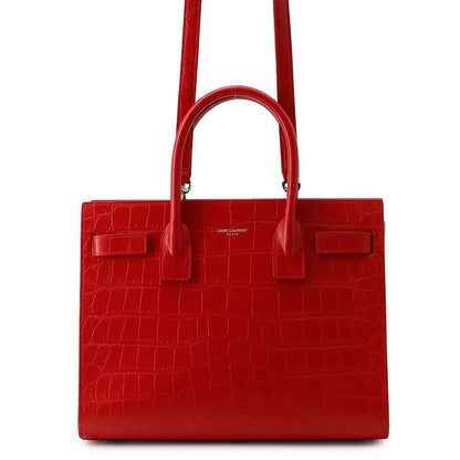 Saint Laurent Paris Handbag Sac de Jour Baby Embossed Leather 2-Way
