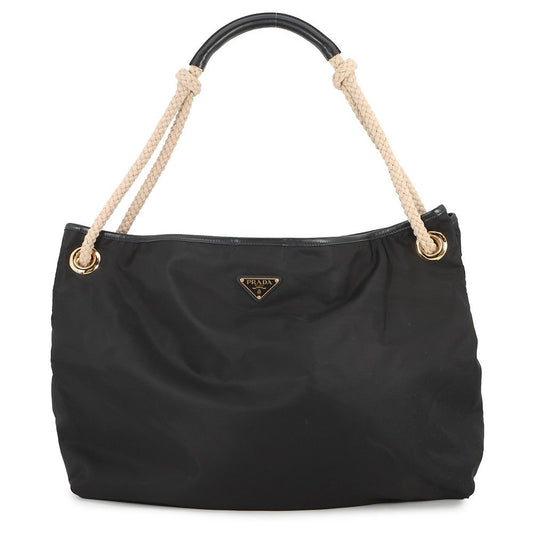 Prada Shoulder Bag Marina Large Re-Nylon Black