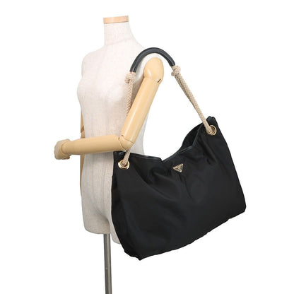 Prada Shoulder Bag Marina Large Re-Nylon Black — view 4