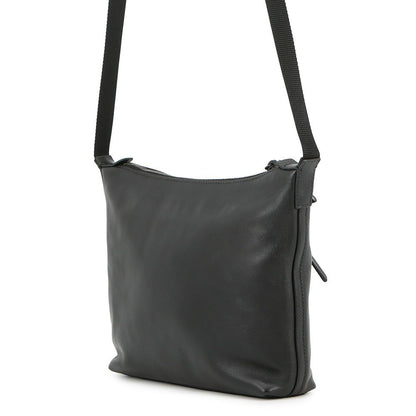 Prada Shoulder Bag Triangle Logo Leather Black — view 2