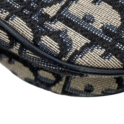 Dior Oak Saddle Bag Mini Canvas Trotter — view 9