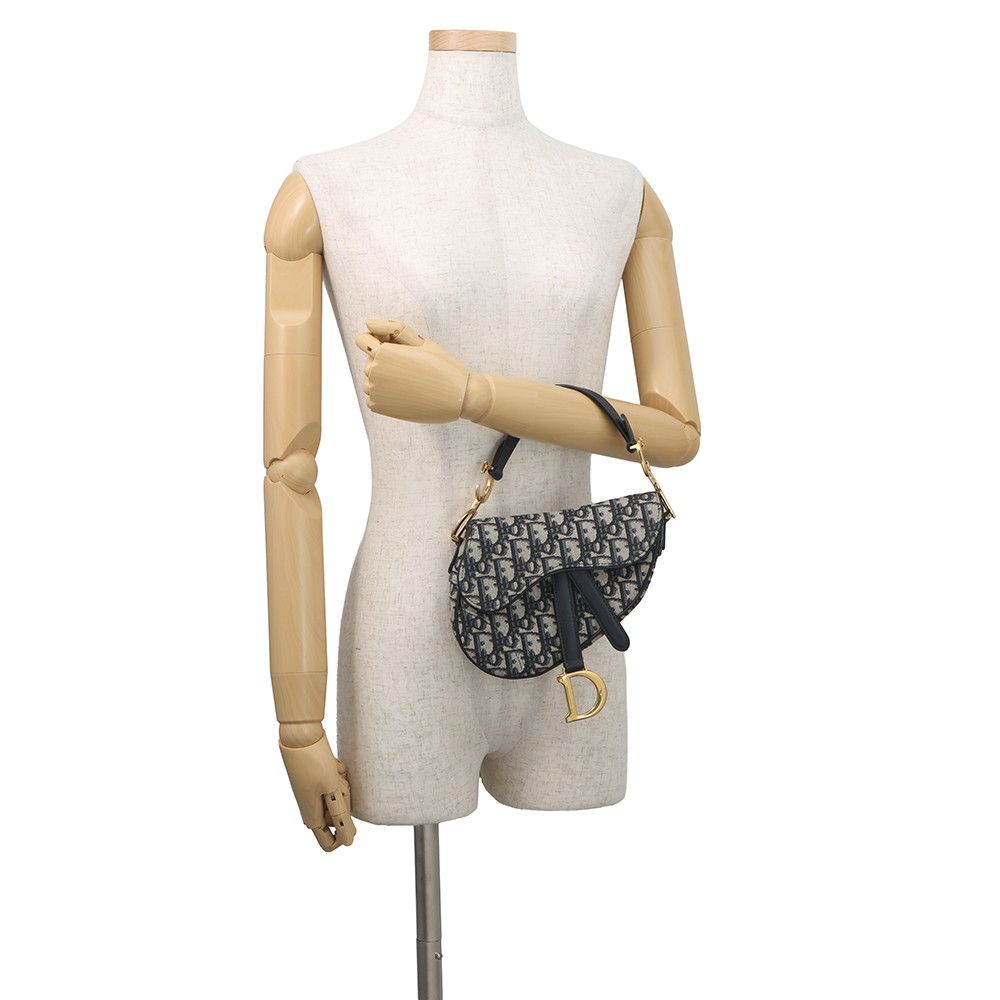 Dior Oak Saddle Bag Mini 2-Way Trotter — view 4