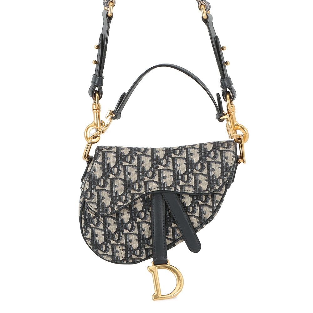 Dior Oak Saddle Bag Mini 2-Way Trotter