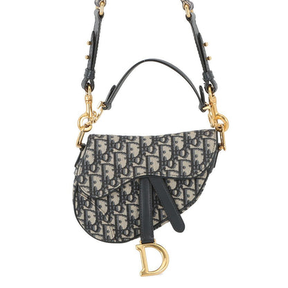 Dior Oak Saddle Bag Mini 2-Way Trotter