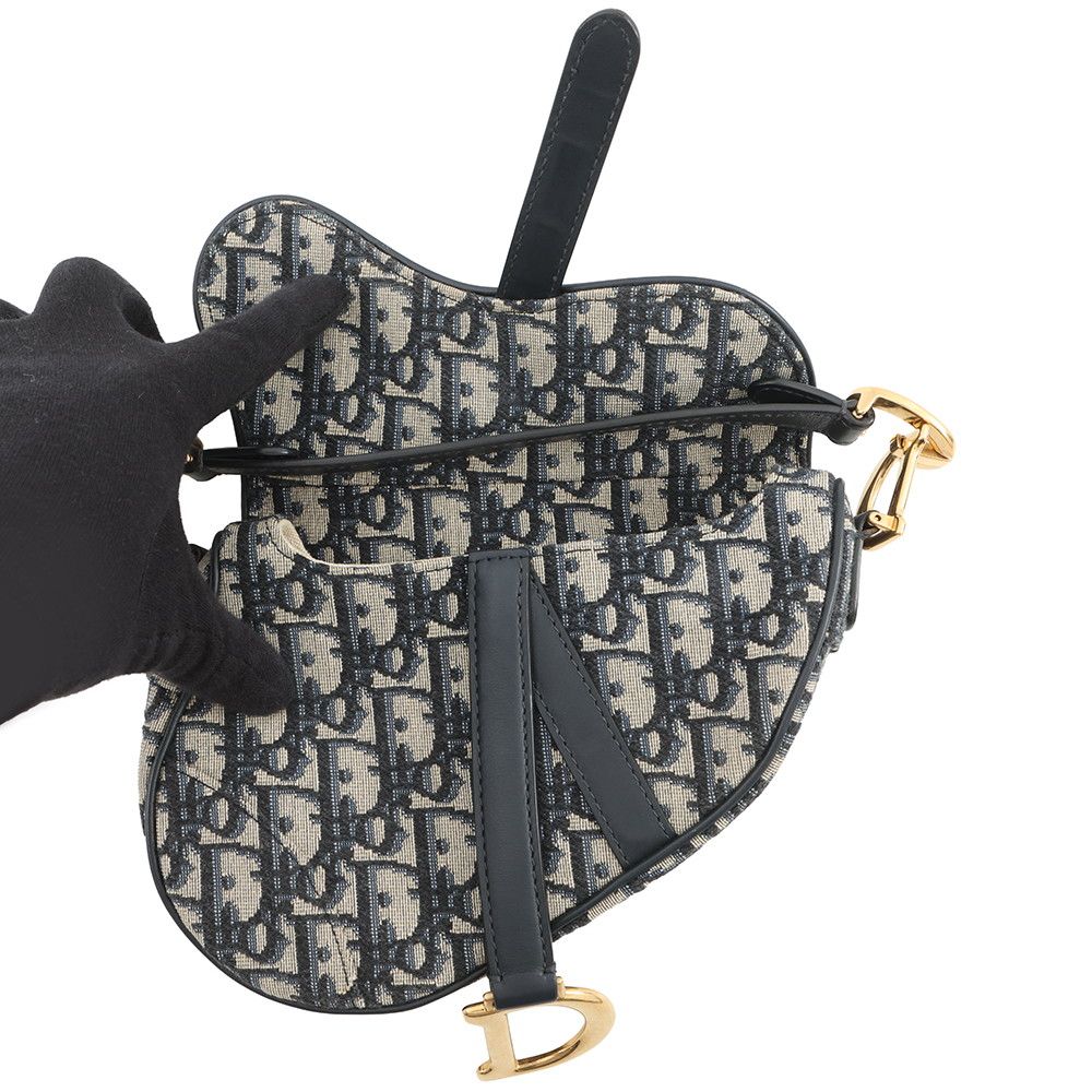 Dior Oak Saddle Bag Mini 2-Way Trotter — view 6