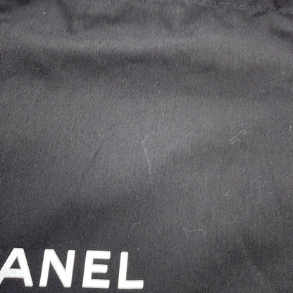 Chanel Loafers CC Logo Leather 37.5 Shoes Black — view 8
