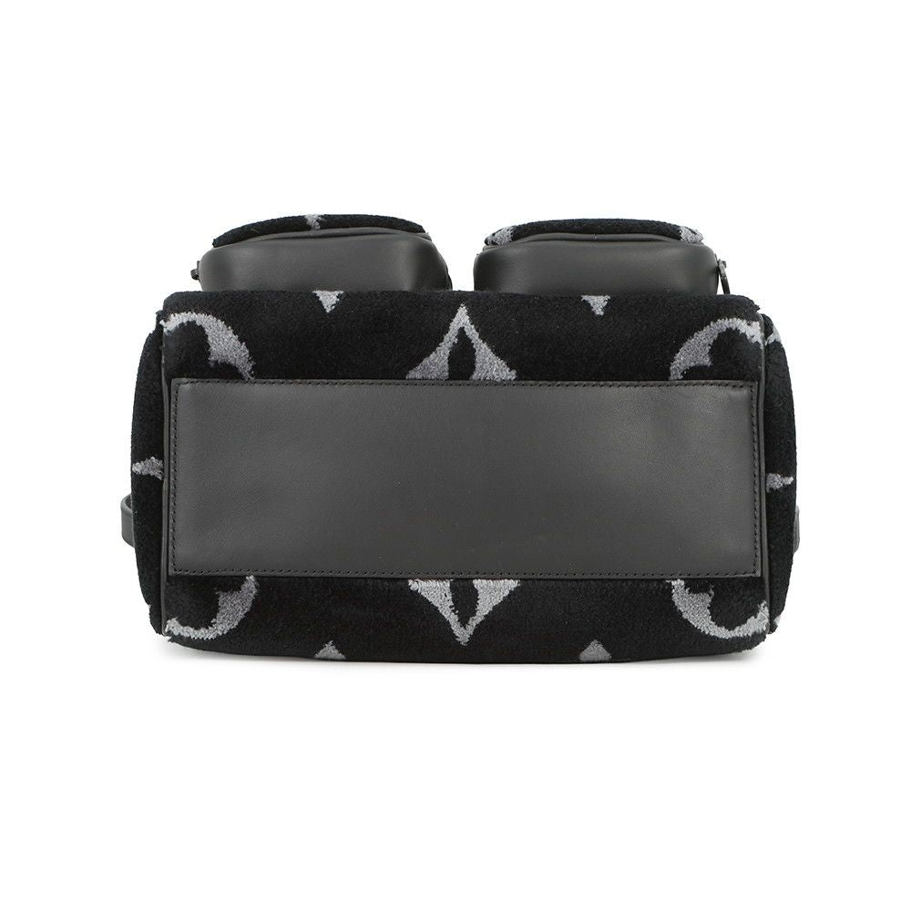 Louis Vuitton Handbag Monogram Eclipse Tufting Keepall Bandouliere 25 Black — view 3