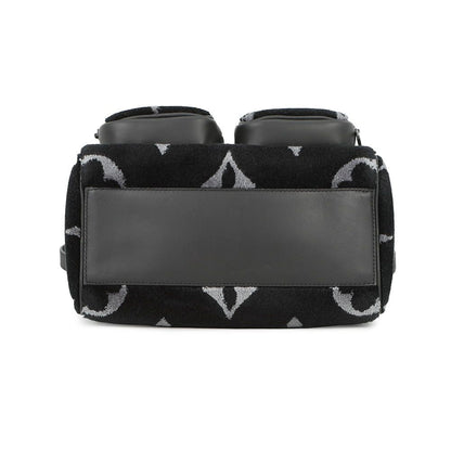 Louis Vuitton Handbag Monogram Eclipse Tufting Keepall Bandouliere 25 Black — view 3