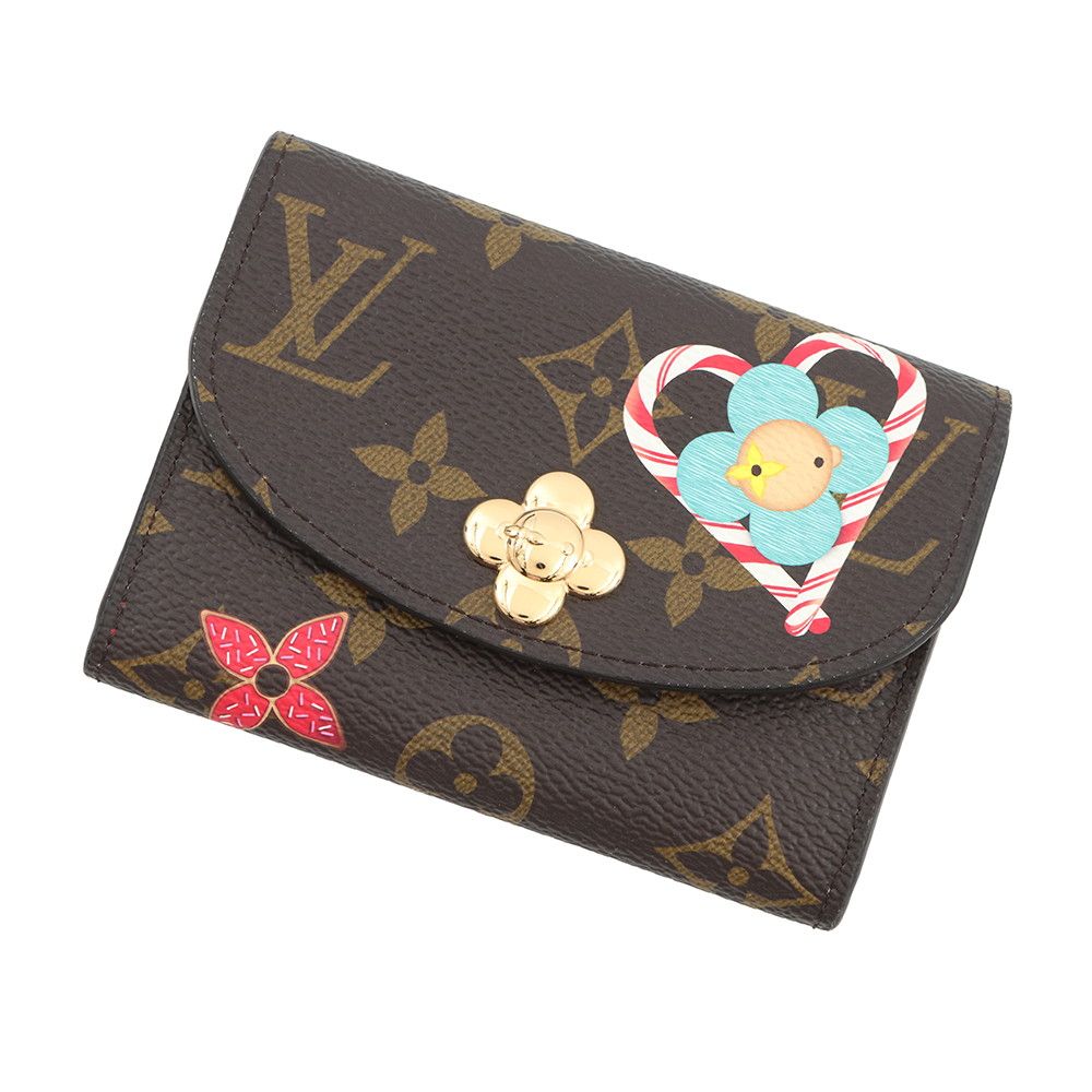 Louis Vuitton Coin Case Monogram Candy Factory Porte-Monnaie Rosari Vivienne