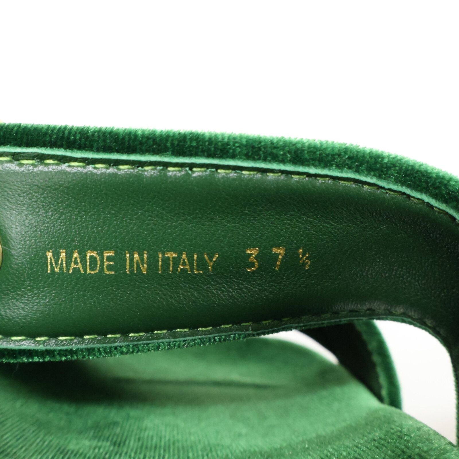 Prada Velvet Slide Sandals — view 7