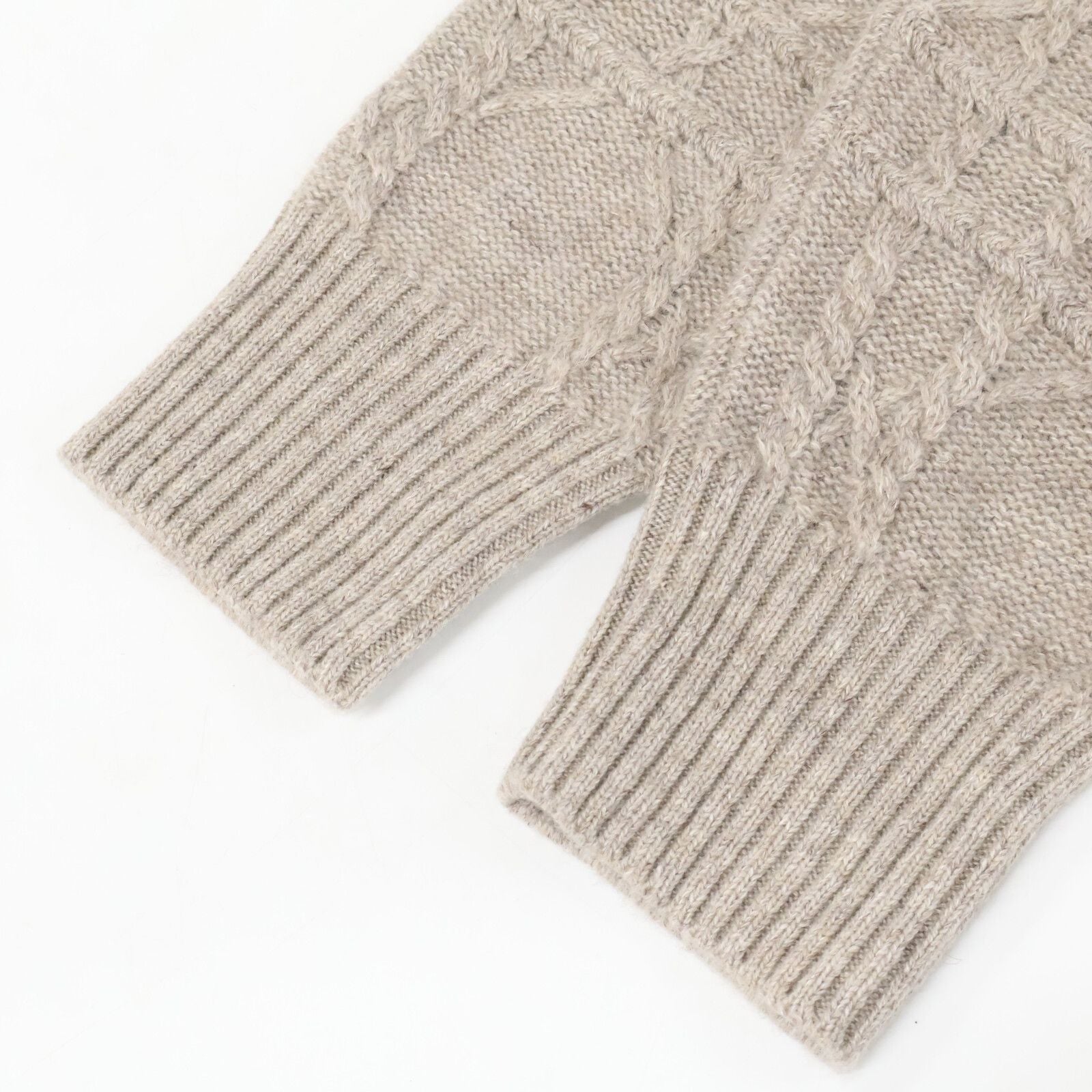 Dior Icon Cannage Cable Knit Linen Cashmere Sweater — view 7