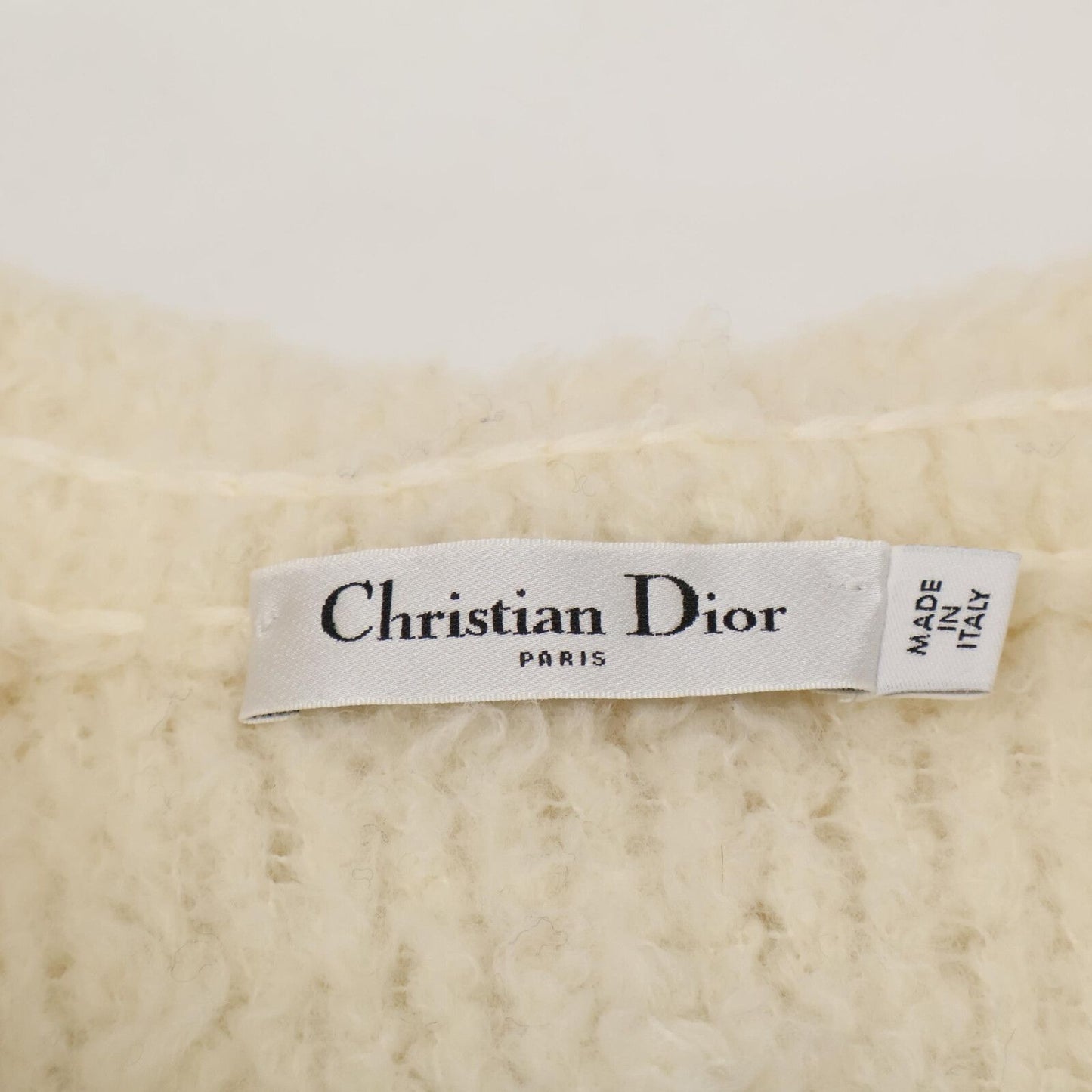 Dior Adior 8 Wool Zip Up Hoodie Boa Jacket 34 — view 5