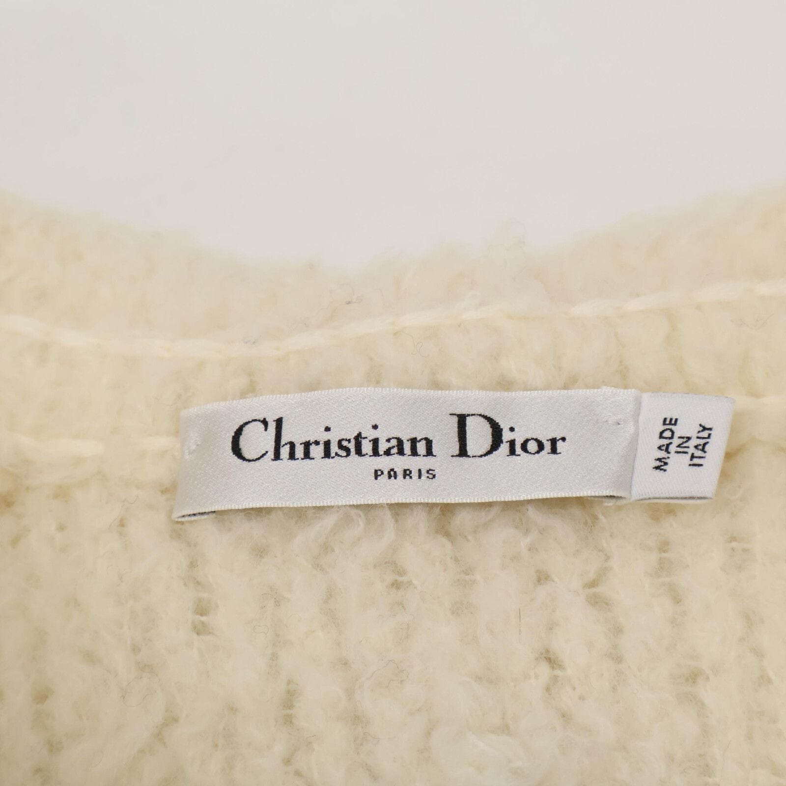 Dior Adior 8 Wool Zip Up Hoodie Boa Jacket 34 — view 5