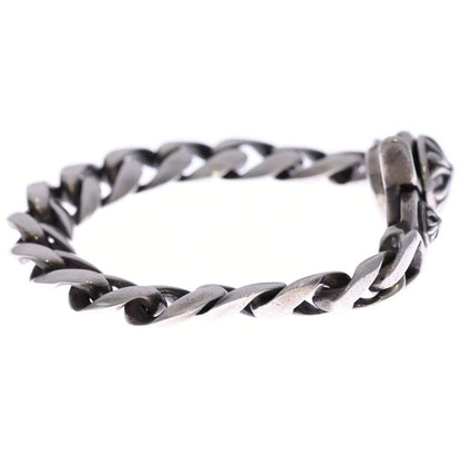 Chrome Hearts Clsc Chn Lnk Classic Link Clip Bracelet 15 Links Silver Vintage — view 3
