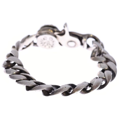 Chrome Hearts Clsc Chn Lnk Classic Link Clip Bracelet 15 Links Silver Vintage — view 2