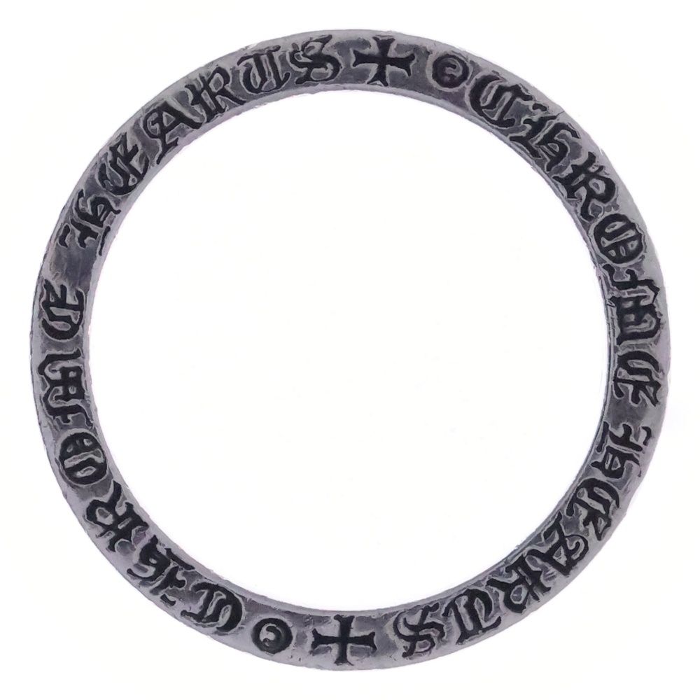 Chrome Hearts Spacer Pln Ring Plain Silver — view 5