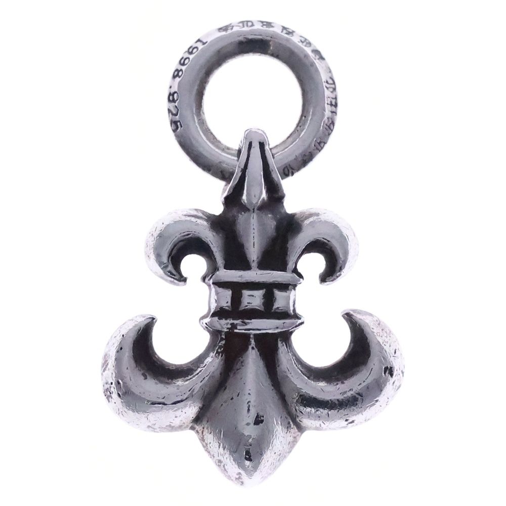 Chrome Hearts BS Fluer Charm BS Pendant Silver Necklace — view 2